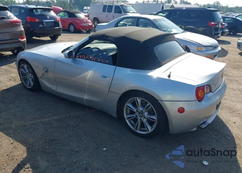2003 BMW Z4 3.0I from USA, damaged, VIN 4USBT53493LU03726